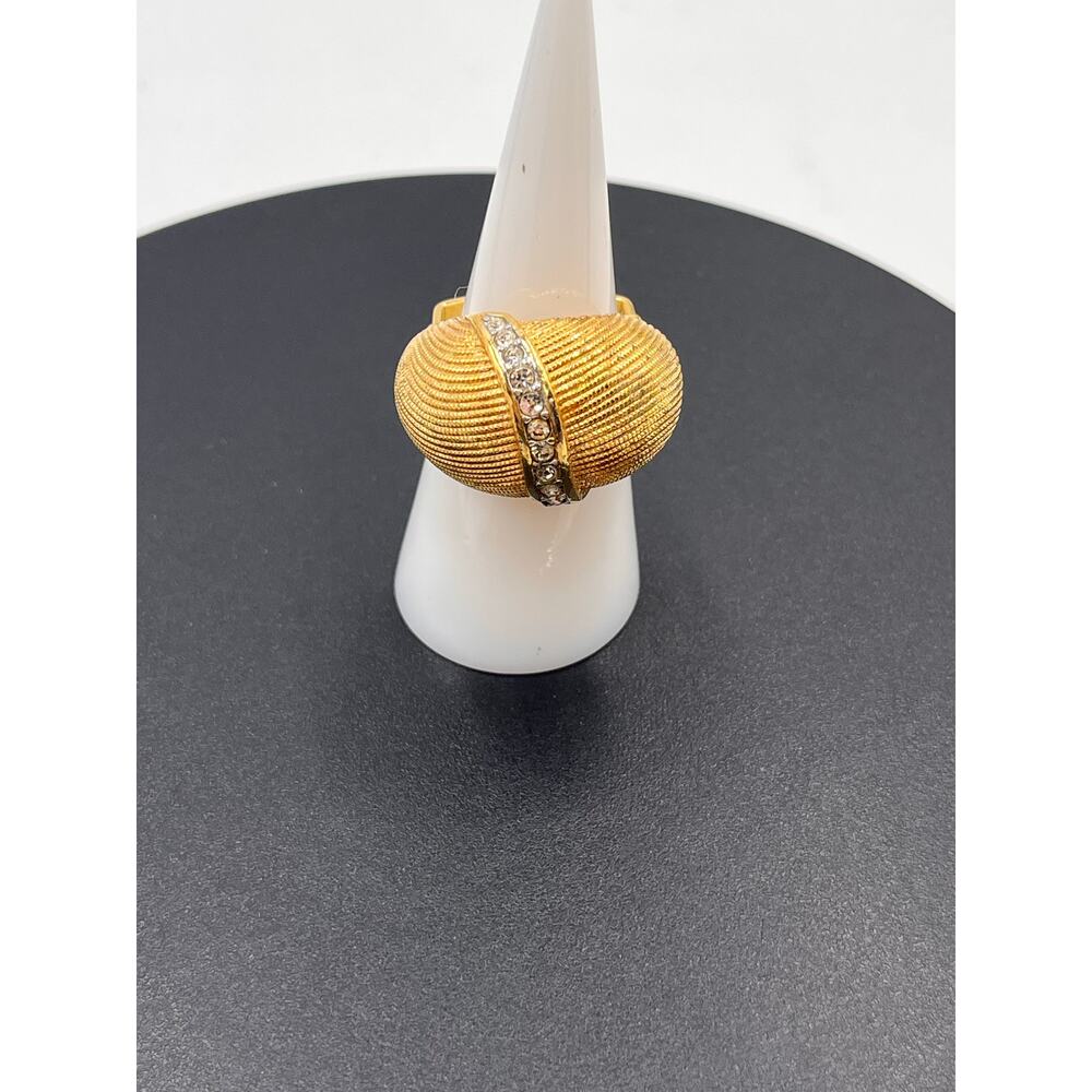 Swarovski Sal Dome Adjustable Cocktail Ring